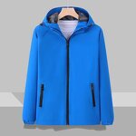 Winter Jacket Factory - OEM Men's Sporty Custom Lightweight Hooded Waterproof Windproof