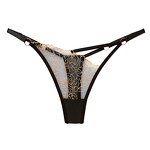 Sexy Thong Manufacturer - OEM Rose Pattern Hollow Low Waist Adjustable