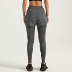 High Waist Yoga Pants Manufacturer - OEM Women's Nylon Spandex Push-up Abdomen Mesh