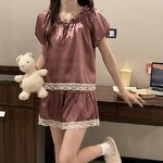Warm Sleepwear Factory - OEM New Arrivals Winter Luxury Cozy 2 Piece Lounge Wear