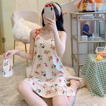 Satin Pajamas Manufacturer - OEM Womens Bamboo Cotton Lace Slips Nightgowns