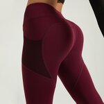 Buttery Soft Yoga Pants Manufacturer - OEM Women's High Waist Knitted Tummy Control Gym