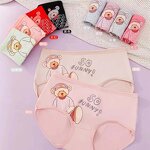 Ice Silk Underwear Factory - OEM Women's One Piece Seamless Mid Waist Panties