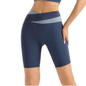 Lulu Yoga Pants Factory - OEM Solid Color Double Hair Grinding High Waist Spandex