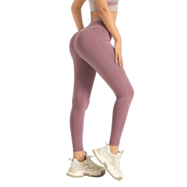 Gym Sports Pants Factory - OEM New Girls Mid-Waisted Tummy Control Fitness Leggings