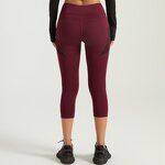 Buttery Soft Yoga Pants Manufacturer - OEM Women's High Waist Knitted Tummy Control Gym