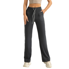 Yoga Suit Factory - OEM Lulu Mid Waist Shaping Slim High Elastic Pants