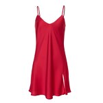 Ice Silk Pajamas Factory - OEM Ladies Halter Dress Europe America Fashion Nightdress