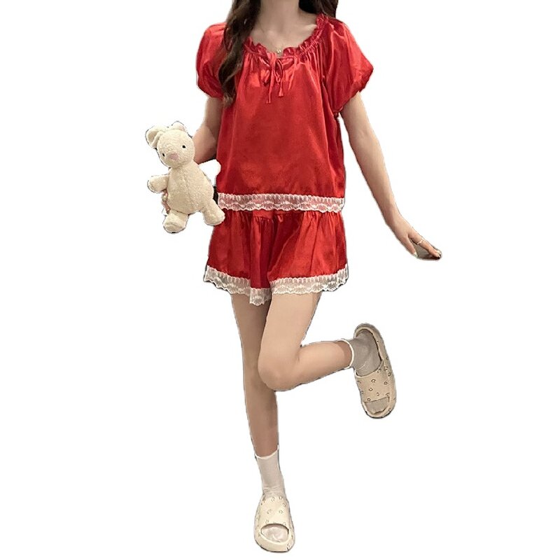 Warm Sleepwear Factory - OEM New Arrivals Winter Luxury Cozy 2 Piece Lounge Wear