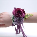 Hand Wrist Flower Factory - OEM Hot Selling Artificial Guest Bridesmaid for Prom
