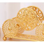 Gold Iron Napkin Holder Factory - OEM for Restaurant Kitchen Coffee Shop Metal Paper