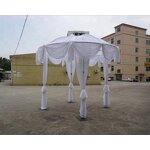 Mushroom Top Curtain Frame Manufacturer - OEM Durable for Elegant Wedding Event Backdrop
