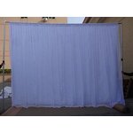 White LED Star Curtain Factory - OEM Elegant with Durable Fabric for Weddings Event
