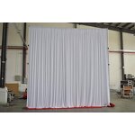 Three Section Pipe Stand Manufacturer - OEM Adjustable with Sturdy Base for Wedding Stage