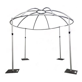 Mushroom Top Curtain Frame Manufacturer - OEM Durable for Elegant Wedding Event Backdrop