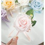 Rose Wrist Corsage Manufacturer - OEM European Artificial for Bride Groom Wedding Decoration