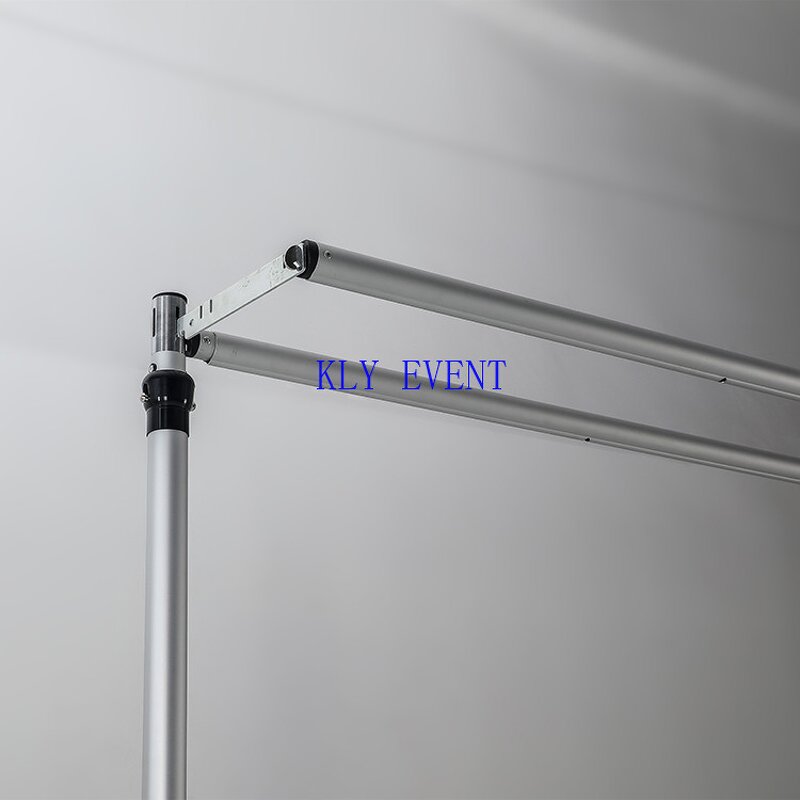 Telescopic Backdrop Manufacturer - OEM Portable Double Layer Crossbar Pipe and Drape