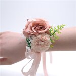 Hand Wrist Flower Factory - OEM Hot Selling Artificial Guest Bridesmaid for Prom