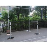 Pipe and Drape Stand Factory - OEM Adjustable Trade Show Booth for Exhibition Display