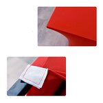 Rectangle Table Cover Factory - OEM Hight Quality Black Spandex Stretchable for Wedding