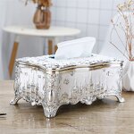 Car Tissue Box Holder Manufacturer - OEM Hight Quality Retro Plastic Paper Storage Napkin