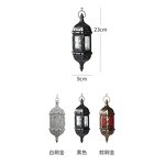 Moroccan Lanterns Factory - OEM European-Style Antique Iron Glass Hanging Decorative