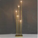 Golden Road Lights Factory - OEM Wedding Scenery Props Gold Lamp 5 Heads Starlight