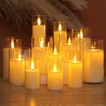 Ivory LED Candle Manufacturer - OEM Flameless Plastic Electronic Battery Control Flickering