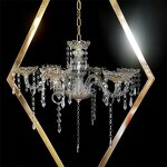 Wrought Iron Candle Holder Manufacturer - OEM Wholesale Luxury Gold Metal Crystal Stand