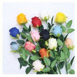 Artificial Red Roses Bouquet Factory - OEM Wholesale Silk Flowers for Wedding Party Birthday