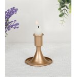 Taper Candlestick Manufacturer - OEM Gold Small Metal Iron Vintage for Table Wedding