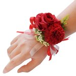 Hand Wrist Flower Factory - OEM Hot Selling Artificial Guest Bridesmaid for Prom