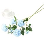 Artificial Silk Flower Manufacturer - OEM Wholesale 3-Head Peony for Table Centerpiece