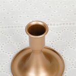 Taper Candlestick Manufacturer - OEM Gold Small Metal Iron Vintage for Table Wedding