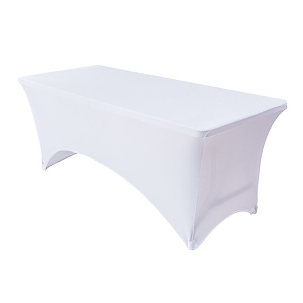 Cocktail Table Cover Manufacturer - OEM Wholesale Rectangle Elastic Black Spandex Polyester