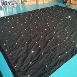 Twinkling LED Curtains Factory - OEM Customized Blue White for Wedding Event Party