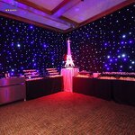 Elegant LED Star Curtain Factory - OEM with Rgb or Single Color for Wedding Stage Disco