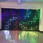 RGB LED Star Curtain Factory - OEM Colorful Programmable Backdrop for DJ Wedding Party