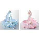 White Lace Basket Manufacturer - OEM Elegant Bowknot Bridesmaids for Wedding Party Photo