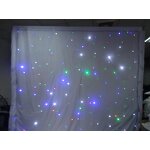 White LED Star Curtain Factory - OEM Elegant with Durable Fabric for Weddings Event