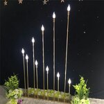 Golden Road Lights Factory - OEM Wedding Scenery Props Gold Lamp 5 Heads Starlight