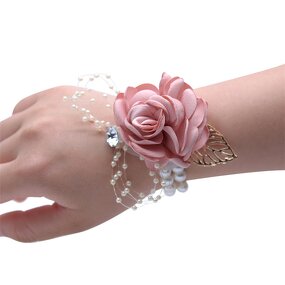 Hand Flower Manufacturer - OEM High Quality Silk Band with Rhinestone for Wedding Bridal