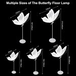 LED Butterfly Hanging Light Factory - OEM Wedding Ceiling Large Wings Floor Lamp Ornament