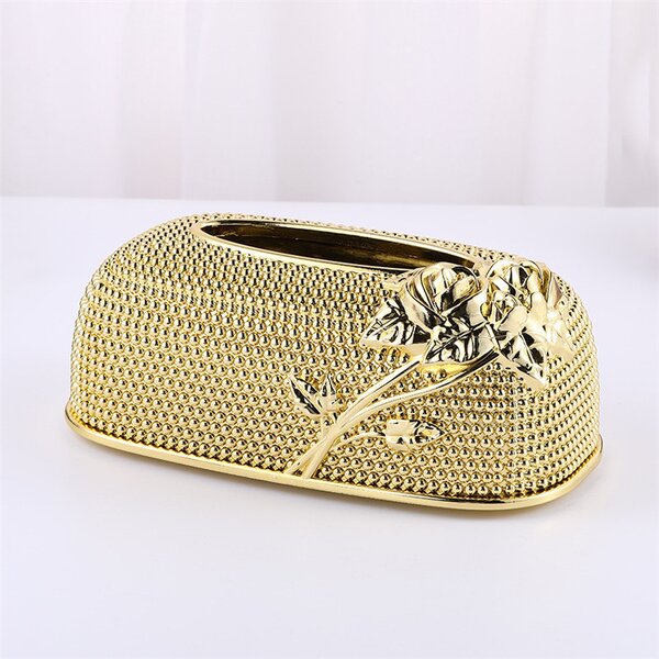 Plastic Napkin Box Factory - OEM Hight Quality Flower Tissue Box for Home Decoration