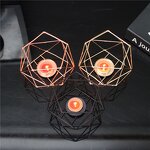 Candle Holder Manufacturer - OEM Hollow Out Metal Iron Votive Tealight Lanterns