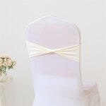 Chair Back Decoration Factory - OEM Hot Selling Gold Without Buckles Elastic Hoop Bows