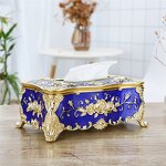Rose Carving Tissue Box Holder Manufacturer - OEM European Style Home Living Room Ornaments