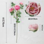 Silk Rose Bouquet Manufacturer - OEM High-Quality Real Touch Moisturizing for Wedding