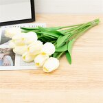 Real Touch Artificial Flowers Factory - OEM Top Selling Pu Real Touch Tulips Office