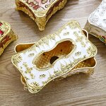 Car Tissue Box Holder Manufacturer - OEM Hight Quality Retro Plastic Paper Storage Napkin